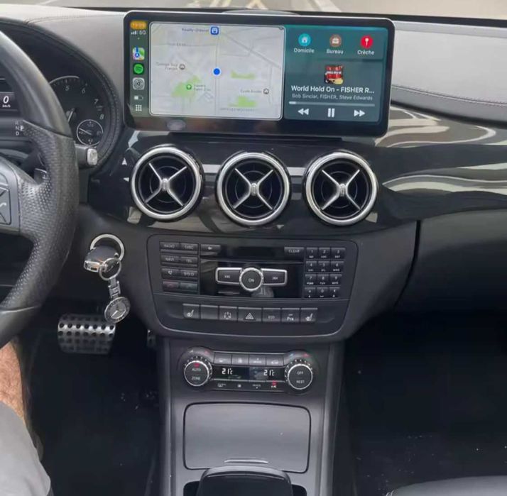 Navigatie Android CarPlay Mercedes A Class W176, CLA C117, GLA X156