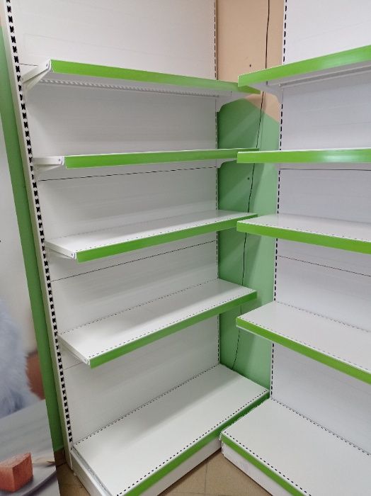 Крайстенни метални стелажи  1,85м (Н) - нови на склад