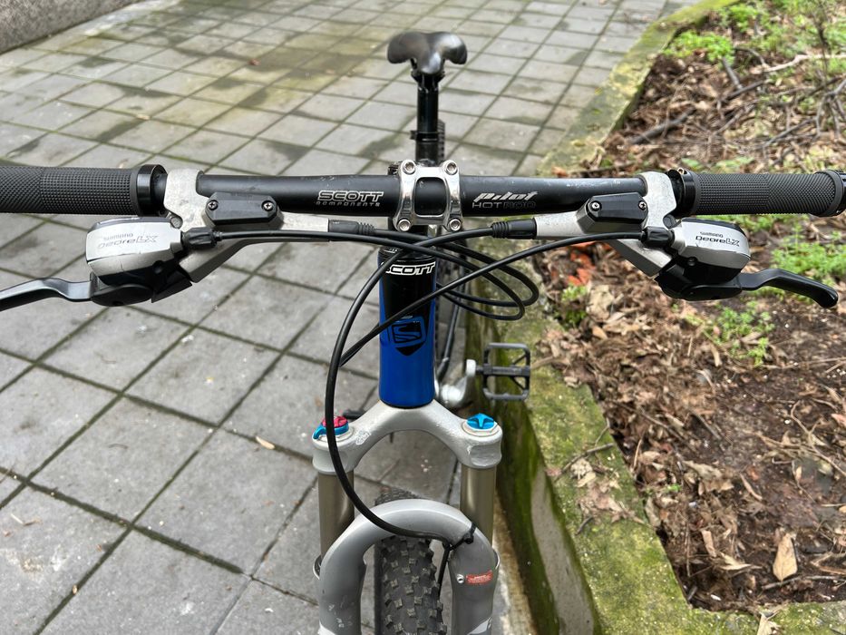 Карбонов Scott Scale 30 – 26",FOX въздушна, Shimano LX, Mavic, 10.5 кг