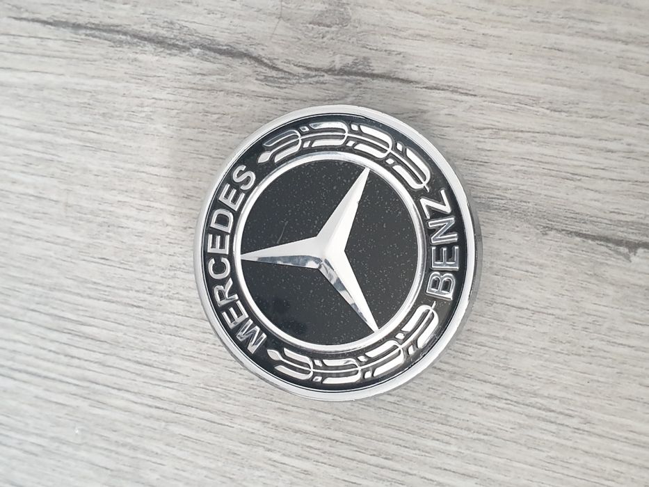 Emblema-Capota-Mercedes-57mm-W124/W140/W163/W202/W203/W204/W210/W211