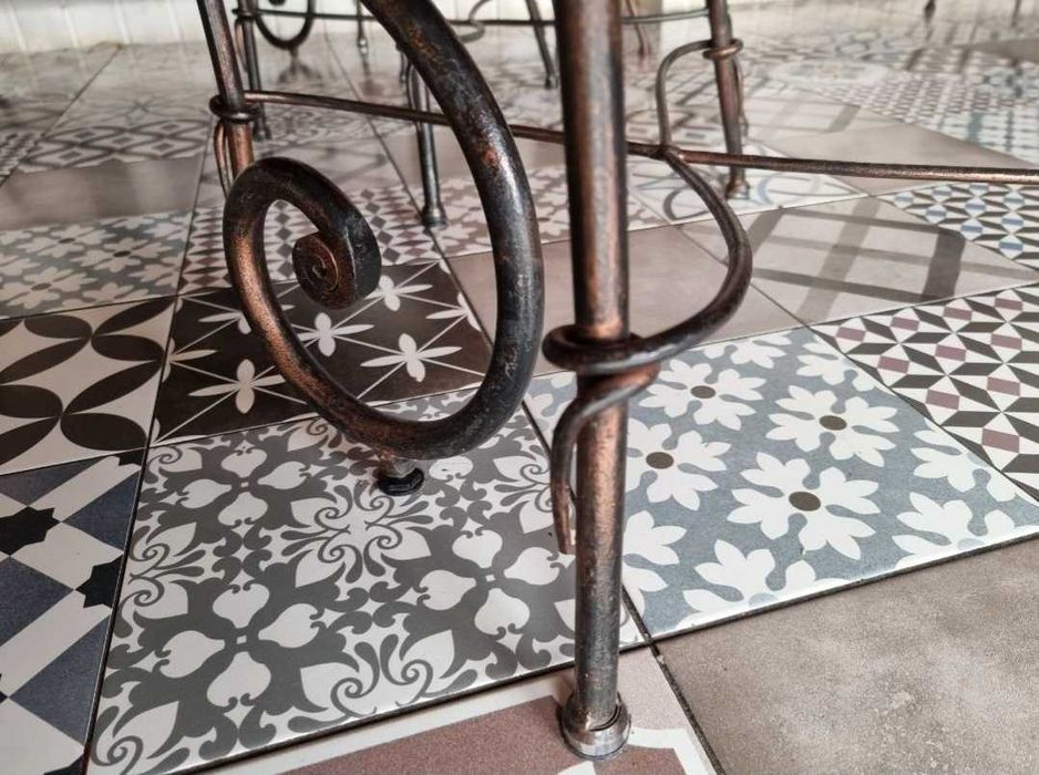 Mobilier fier forjat restaurant terasa