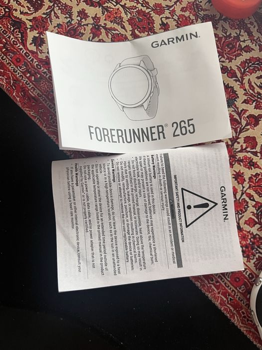 часы garmin forerunner 265s