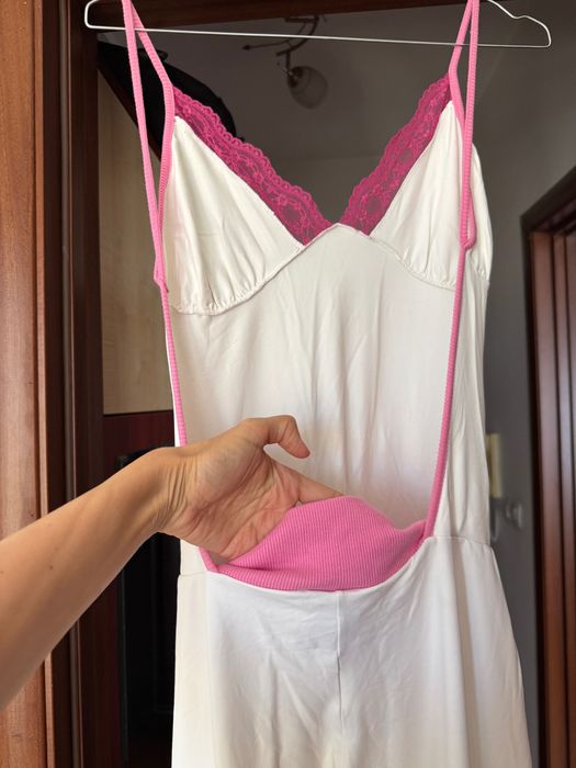 Секси Virgin wear гащеризони с гол гръб, шити в Италия. Чисто нови!