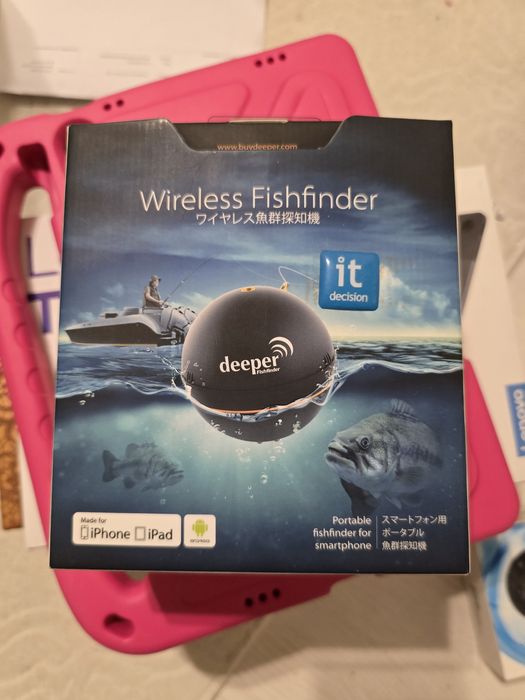 Сонар Deeper SMART за устройства с iOS и Android