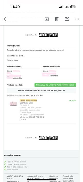 Lauren Ralph Lauren Geantă de umăr