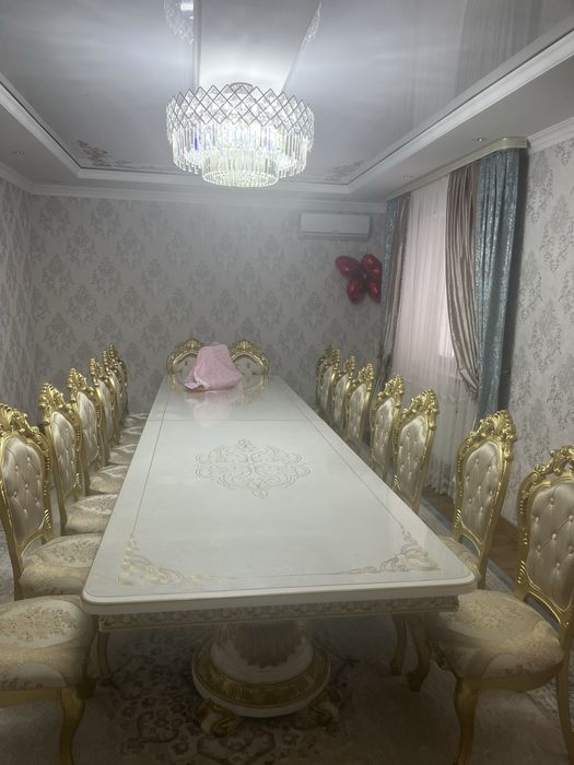 20 стуля, стол 4м город Шымкент