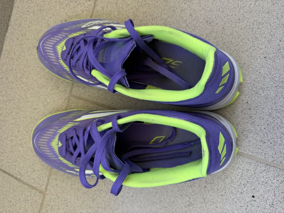 adidas F50 League Indoor Soccer Boots purple rush