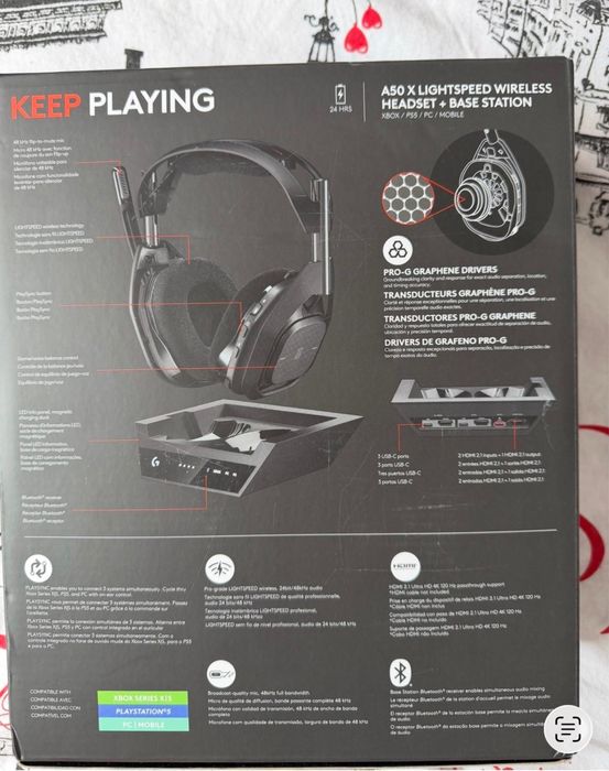 Logitech Astro A50 игровые наушники