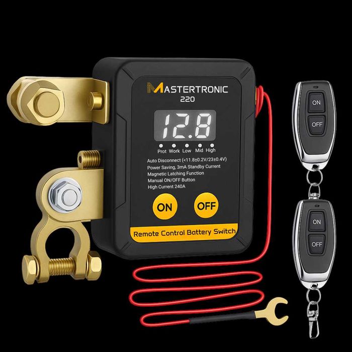 Ключ маса с дистанционно изключване на акумулатор 12/24V, 240A