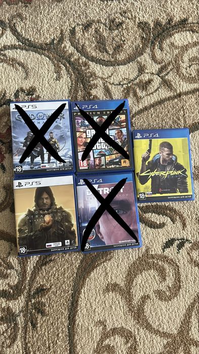 Диски игры на консоль playstation