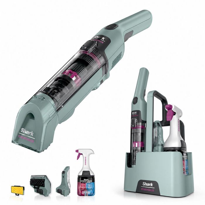 Shark StainForce HX100EUCP Безжична прахосмукачка за петна и тапицерии