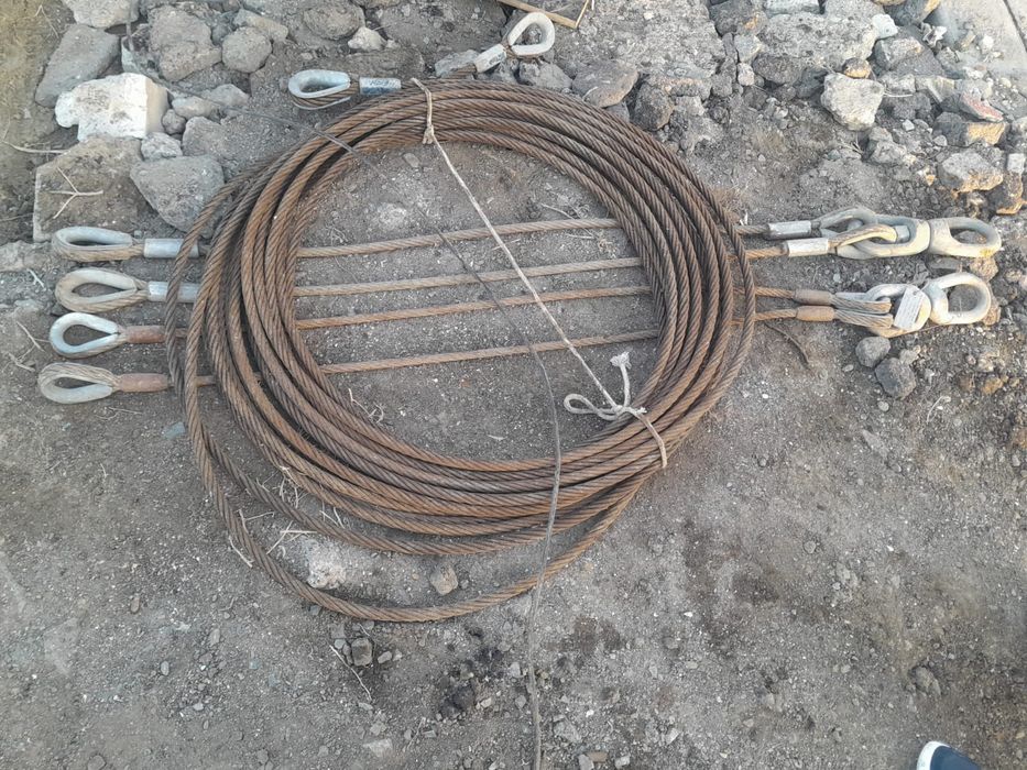 Паук автокрана тросс