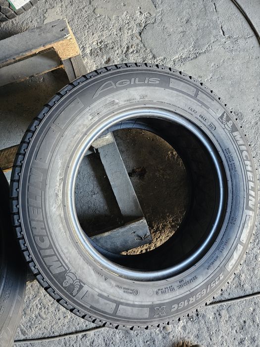 4 anvelope vara 225 65 16C Michelin Agilis  7.1mm