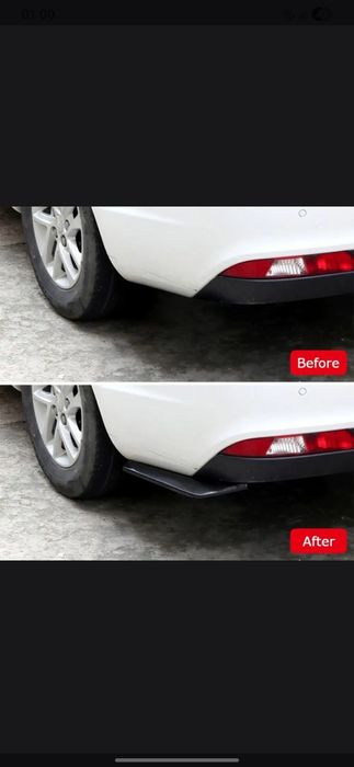 Губа на бампер унверсал