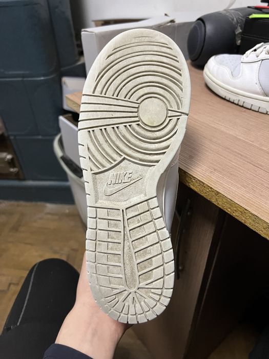 Vand nike dunk high alb 42