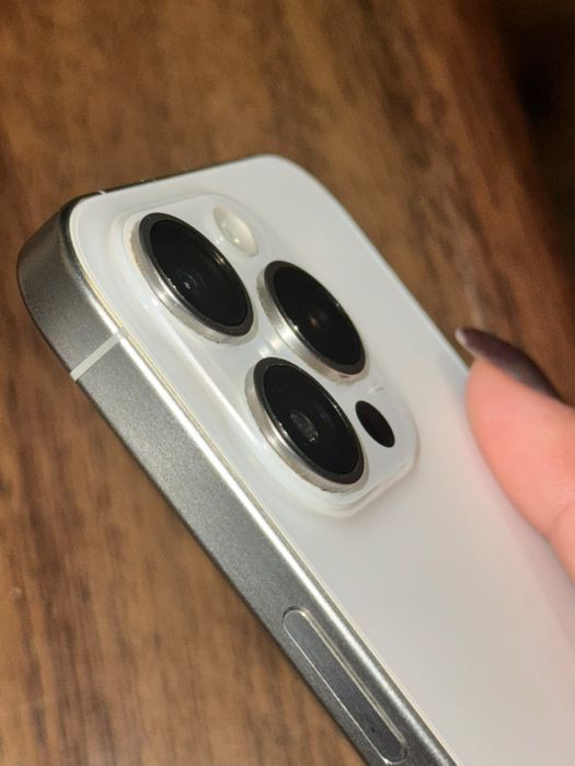 Смартфон Apple iPhone 15 Pro, 128GB, 5G, White Titanium