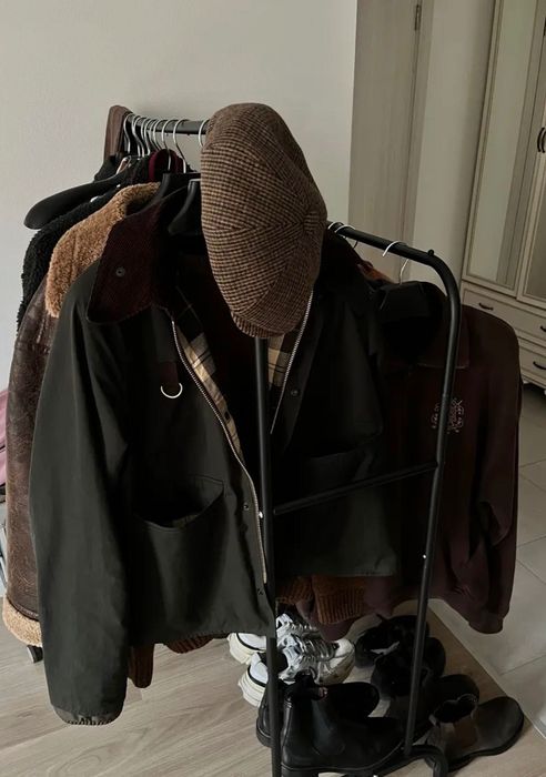 Вощенная куртка в английском стиле Barbour