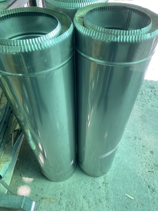 Cos de fum izolat inox