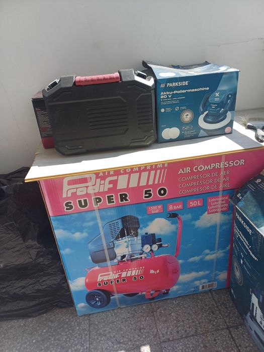 Компрессор за вьздух, 50 литра,чисто нов