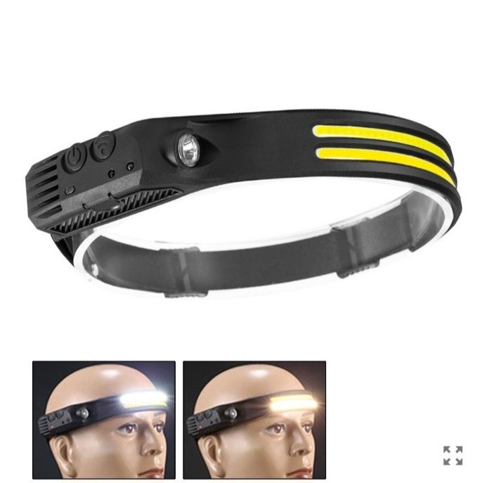 Сензорен челник за глава с две СОВ ленти