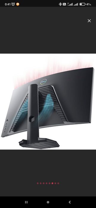 Monitor LG IPS 4K UHD 27 inch  Monitor Gaming curbat LED VA DELL