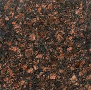Tan brown red India Tabiiy granit tosh / Fasad sokoli uchun