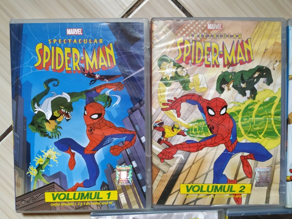 DVD-uri desene animate Spider-Man & Iron Man