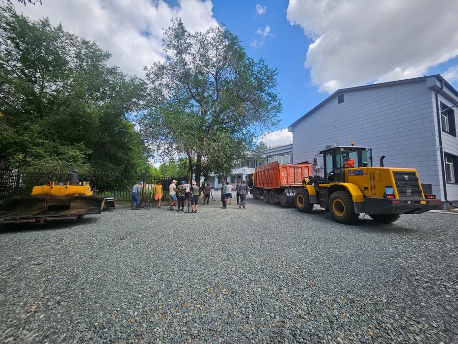 Асфальтирование  асфальт