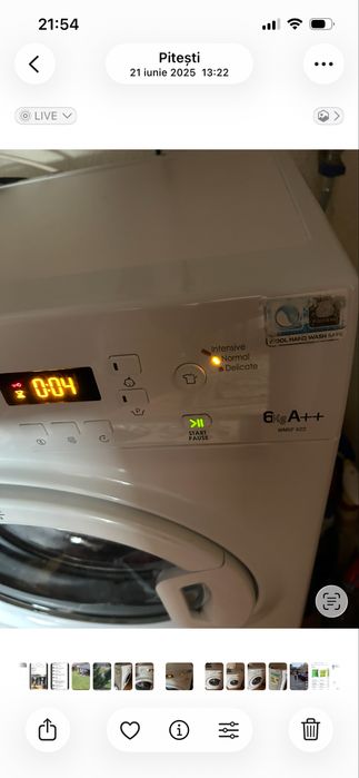 Masina de spalat rufe Ariston Hotpoint