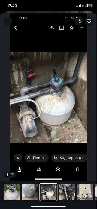 Бассейн заты почти новый