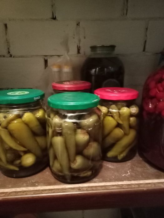 Вишневый компот и соленья