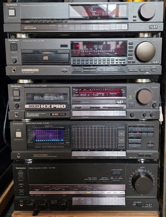 Tuner Technics ST G90 & Amplificator Technics SU-V90D