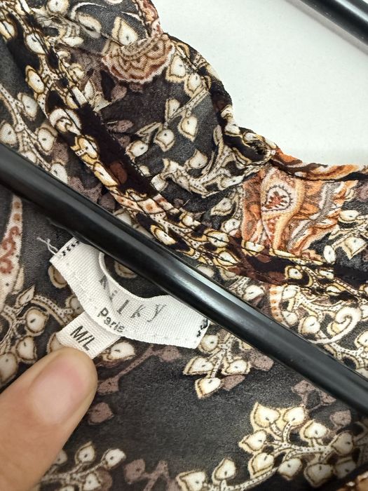 rochie lungă (maxi), vaporoasă, în stil boho-chic