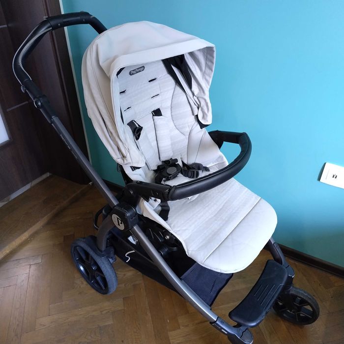 Детска количка Peg Perego Book 51 Primoviaggio SL 3 в 1 сребриста
