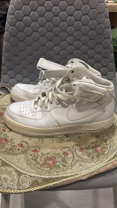 Белые Air Force Высокие