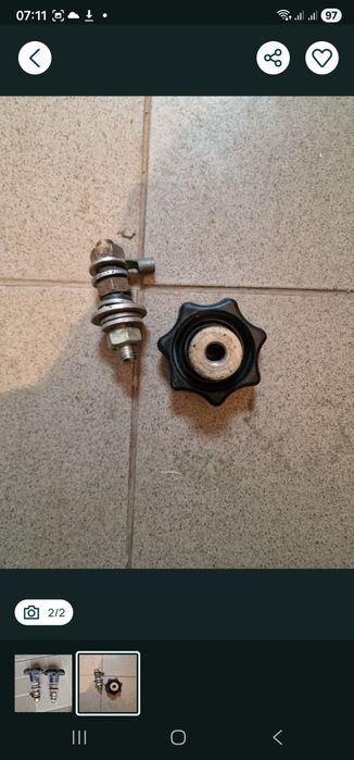 Set borne aparat sudura