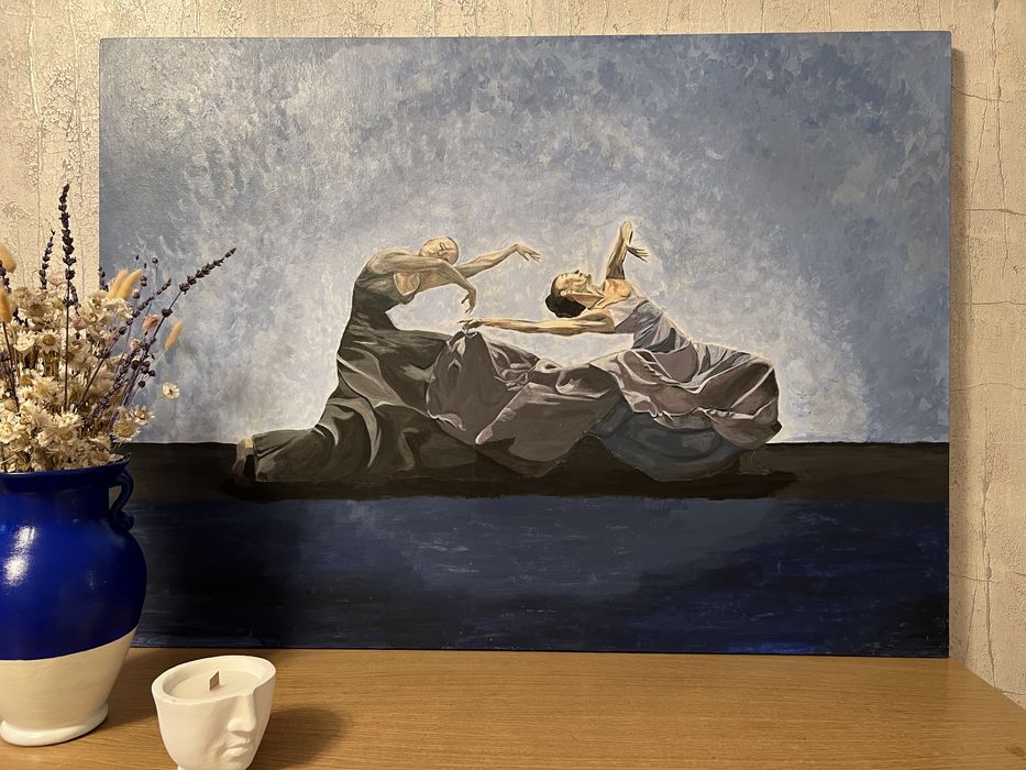 Картины от дизайнера интерьера, акрил