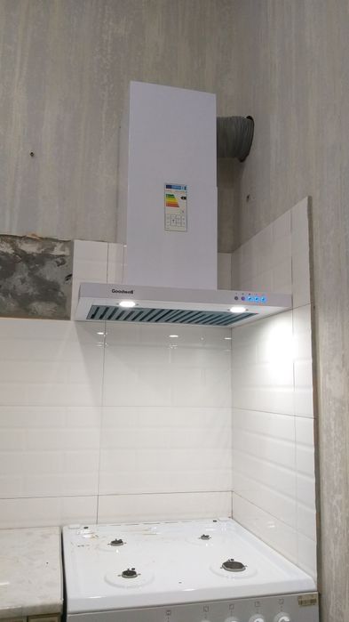 Правильная установка бытовой вытяжки любой сложности! Опыт!"Vityachka"