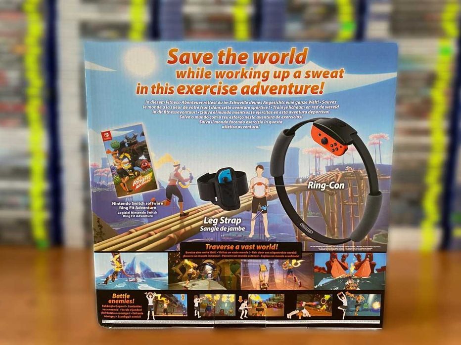 Новый Ring Fit Adventure+ контроллер Ring-Con Nintendo Switch
