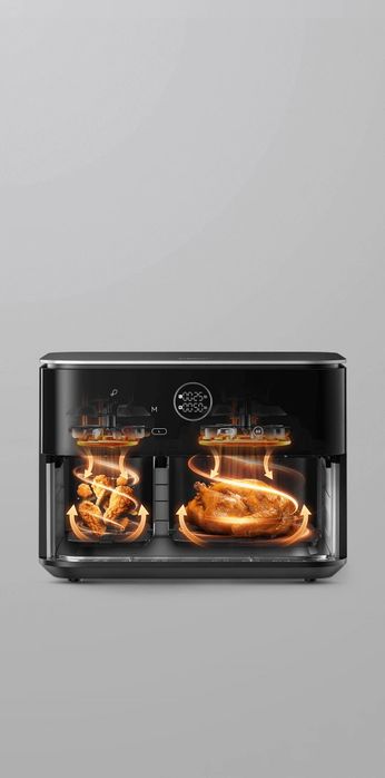 Аэрогриль Xiaomi Dual Zone Air Fryer 10 L