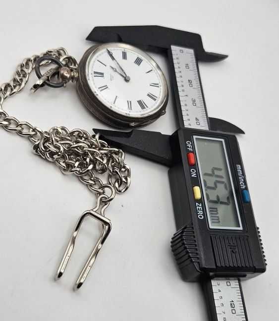 Ceas de buzunar din argint Sylvia