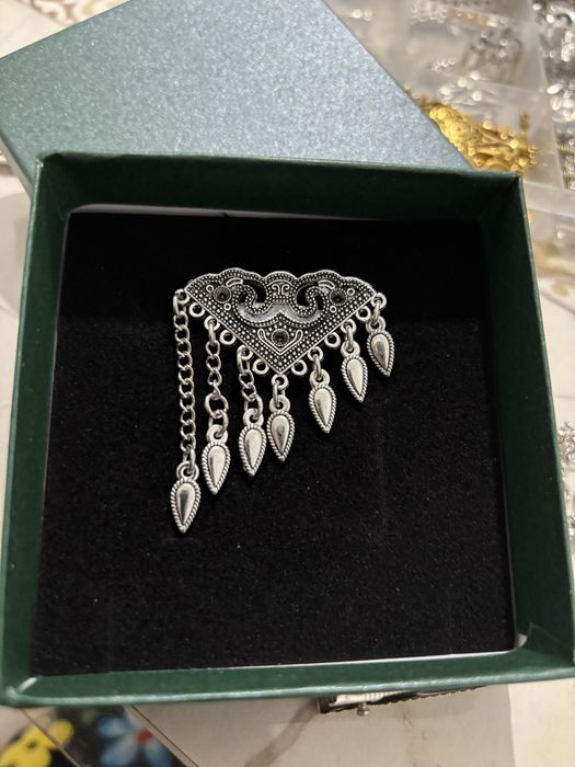 Этно украшение и брош