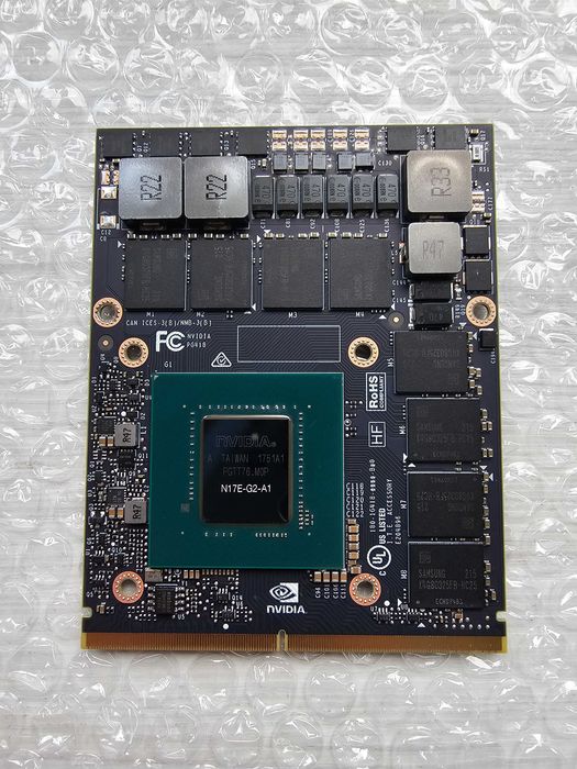 Видео карта за лаптоп, MXM N17E-G2A1, GTX 1070 GDDR5 8GB