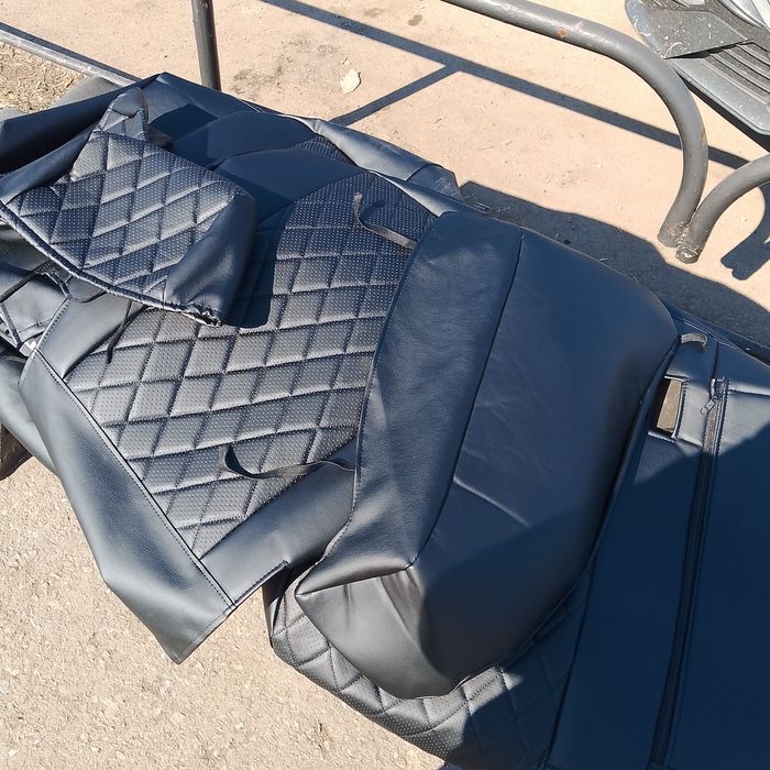 Кожаные чехлы на BMW Е34