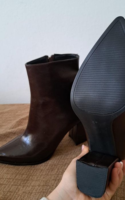 Cizme din piele artificială