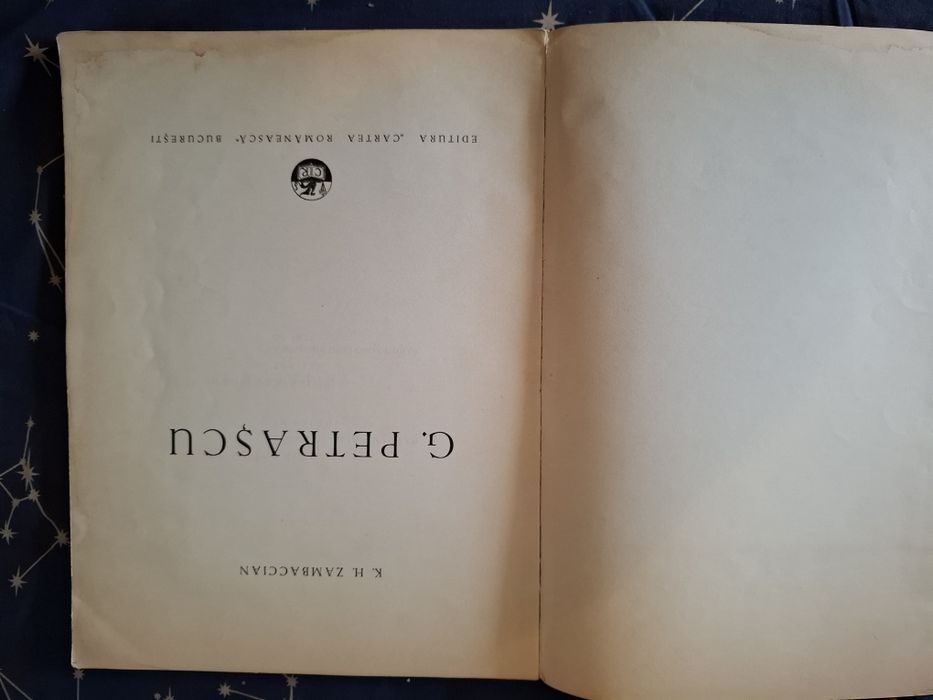 Gheorghe Petrascu carte de Zambaccian