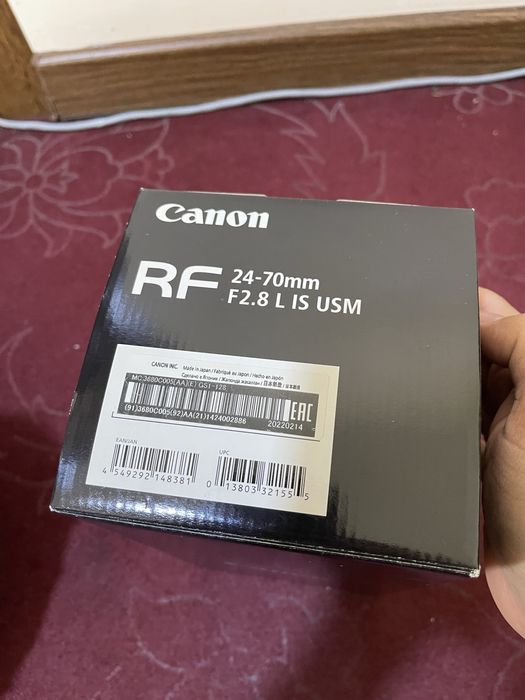 Canon RF 24-70 f2.8 L объектив