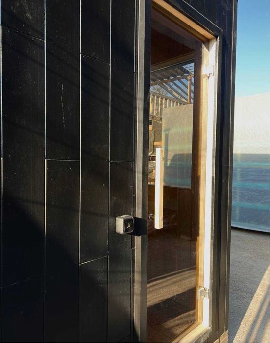 Модульная баня бочка