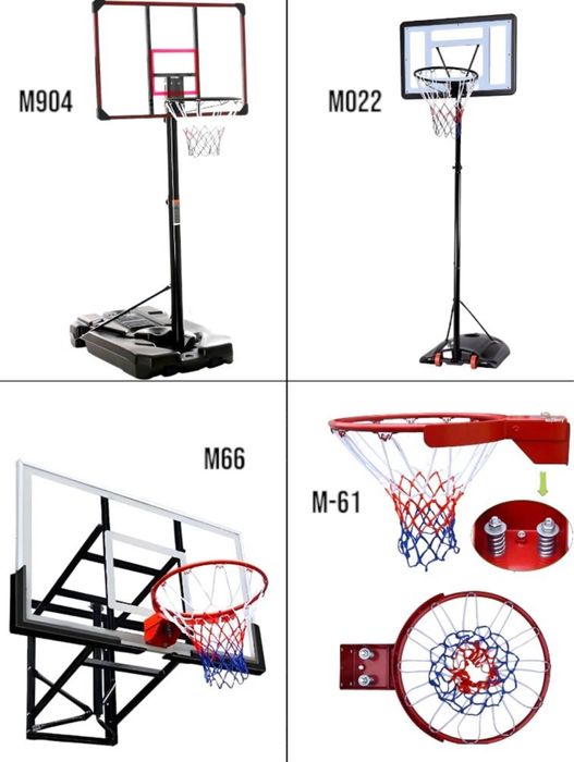 Стоячий баскетбольный щит Щит мобильный для баскетбола
