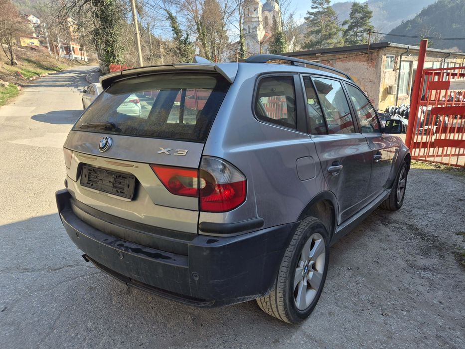 BMW X3 E83 2.0D 150кс панорама навигация ксенон ръчка НА ЧАСТИ!